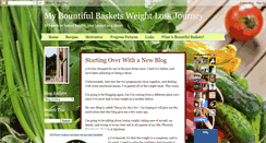 Desktop Screenshot of bountifulbasketsweightloss.blogspot.com