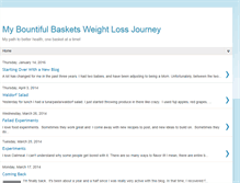 Tablet Screenshot of bountifulbasketsweightloss.blogspot.com