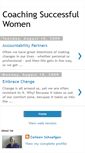 Mobile Screenshot of coachingsuccessfulwomen.blogspot.com