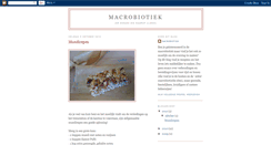 Desktop Screenshot of macrobiotiek.blogspot.com