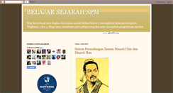 Desktop Screenshot of kotasejarah.blogspot.com