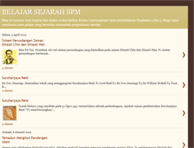 Tablet Screenshot of kotasejarah.blogspot.com