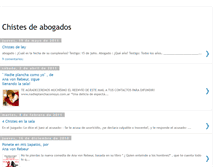 Tablet Screenshot of chistesparaabogados.blogspot.com