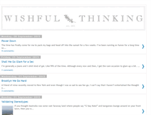 Tablet Screenshot of my-wishfulthinking.blogspot.com