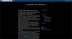 Desktop Screenshot of friendsorenemies123.blogspot.com