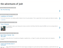 Tablet Screenshot of joshsven.blogspot.com