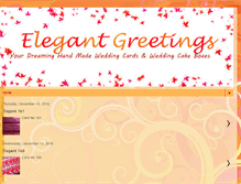 Tablet Screenshot of elegantgreetings.blogspot.com