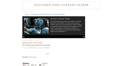 Desktop Screenshot of featured-post-slider.blogspot.com