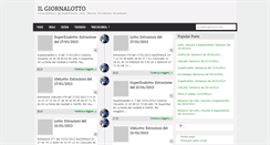 Desktop Screenshot of giornalotto.blogspot.com