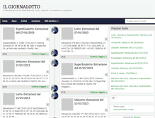 Tablet Screenshot of giornalotto.blogspot.com