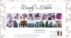 Desktop Screenshot of mybeautyinbloom.blogspot.com