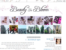 Tablet Screenshot of mybeautyinbloom.blogspot.com