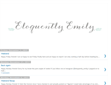 Tablet Screenshot of eloquentlyemily.blogspot.com