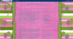Desktop Screenshot of caylorfamily.blogspot.com