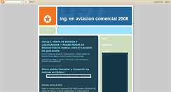 Desktop Screenshot of ingenieriaenaviacion.blogspot.com