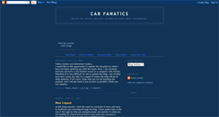 Desktop Screenshot of carfanatics.blogspot.com