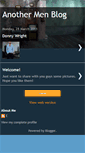 Mobile Screenshot of anothermenblog.blogspot.com