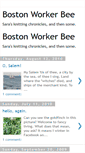 Mobile Screenshot of bostonworkerbee.blogspot.com