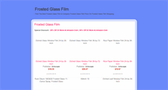 Desktop Screenshot of frostedglassfilmreviews.blogspot.com