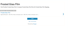 Tablet Screenshot of frostedglassfilmreviews.blogspot.com
