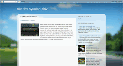 Desktop Screenshot of frivtr.blogspot.com