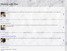 Tablet Screenshot of musingwithmax.blogspot.com