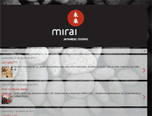 Tablet Screenshot of mirairestaurante.blogspot.com