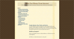 Desktop Screenshot of fastdollar.blogspot.com