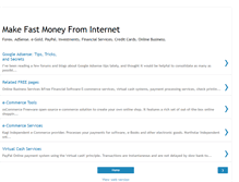 Tablet Screenshot of fastdollar.blogspot.com