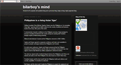 Desktop Screenshot of bilarboy.blogspot.com