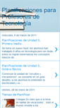 Mobile Screenshot of planificaclasesdetecnologia.blogspot.com