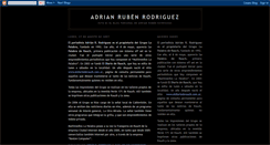 Desktop Screenshot of adrianrubenrodriguez.blogspot.com