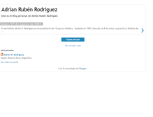 Tablet Screenshot of adrianrubenrodriguez.blogspot.com