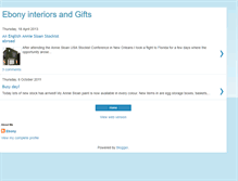 Tablet Screenshot of ebonyinteriorsandgifts.blogspot.com