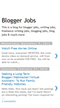 Mobile Screenshot of blogger-jobs-24.blogspot.com
