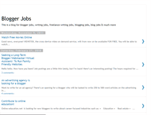 Tablet Screenshot of blogger-jobs-24.blogspot.com