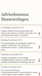 Mobile Screenshot of financieringen-advies.blogspot.com