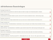 Tablet Screenshot of financieringen-advies.blogspot.com