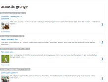 Tablet Screenshot of acousticgrunge.blogspot.com