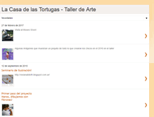 Tablet Screenshot of casadelastortugas.blogspot.com