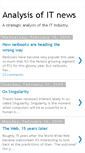 Mobile Screenshot of analysisofitnews.blogspot.com