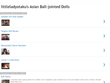 Tablet Screenshot of littleladyotakusasianball-jointed.blogspot.com