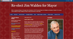 Desktop Screenshot of mayorjimwalden.blogspot.com