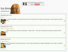 Tablet Screenshot of eatdrinkmpls.blogspot.com