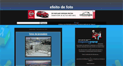 Desktop Screenshot of efeitodefoto.blogspot.com