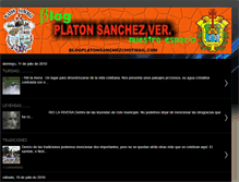 Tablet Screenshot of paradestacarplatonsanchez.blogspot.com