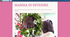 Desktop Screenshot of mammaindivenire.blogspot.com