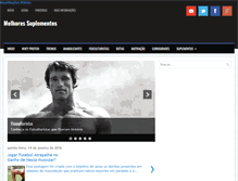 Tablet Screenshot of melhoresuplementos.blogspot.com