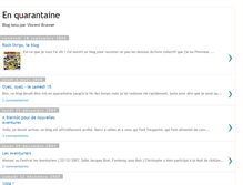 Tablet Screenshot of enquarantaine.blogspot.com