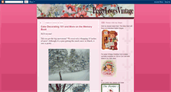 Desktop Screenshot of peggylovesvintage.blogspot.com